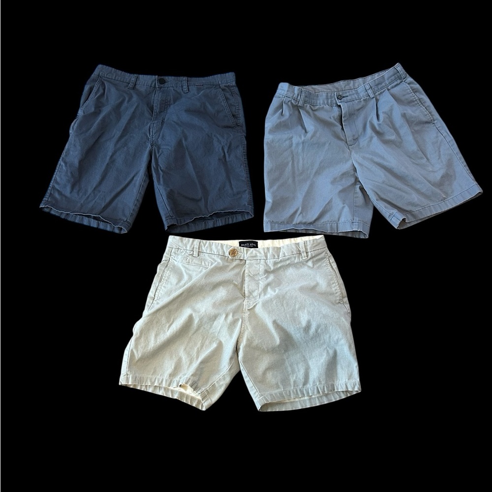 Men's Shorts Lot of 3 All Size 34 Hurley Jos A Bank Brave Soul SUMMER Beach